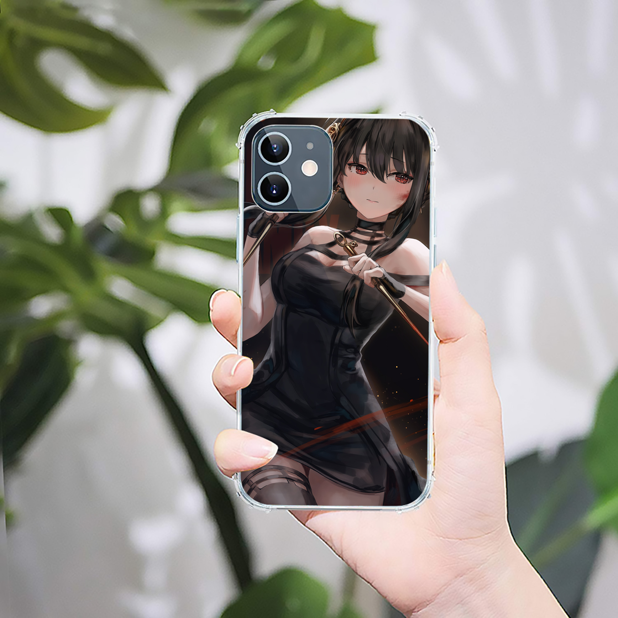 （画像用） SPY×FAMILY间谍家家酒 【iPhone 12シリーズ対応】透明スマホケース（クリアソフトケース）